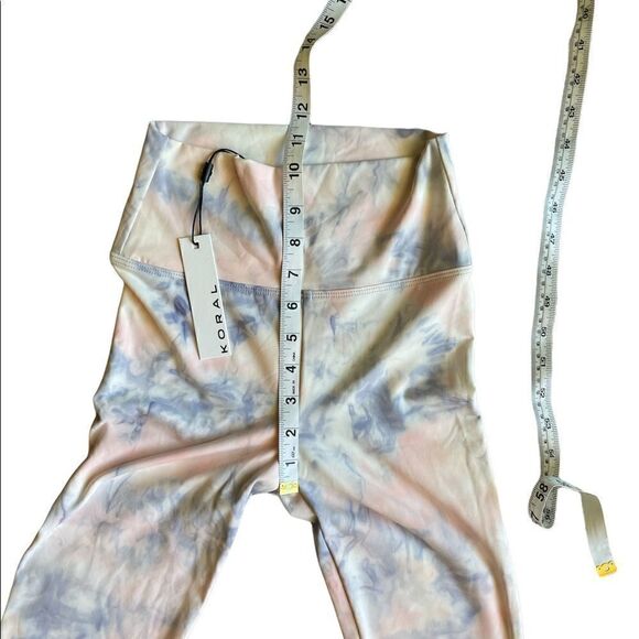 KORAL Exceed Color Fast High Rise Legging - Dusty Rose Color Fast SMALL - Picture 6 of 10